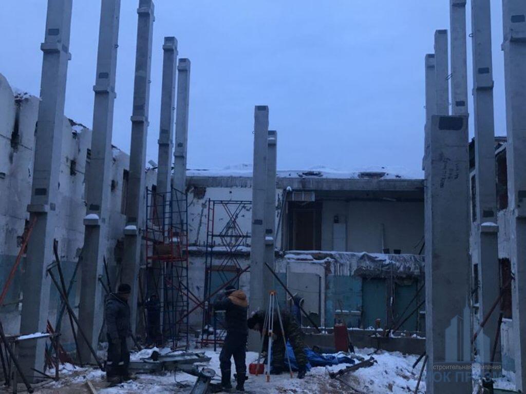 Монтаж сборного железобетона