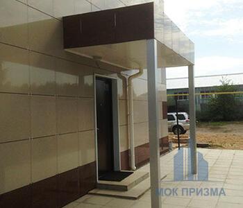 Вентилируемый фасад из керамогранита - цена за монтаж в Москве