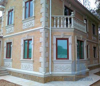 Отделка фасадов зданий и домов в Москве заказать под ключ