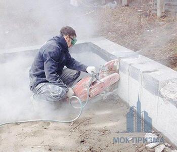 Демонтаж фундамента в Москве - цена услуги за м3